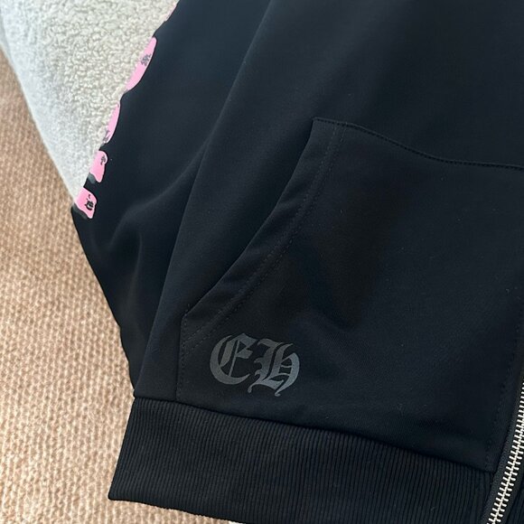 Chrome Hearts Collaborative Print Custom Zip-Up Hooded Jacket - Picture 6 of 9
